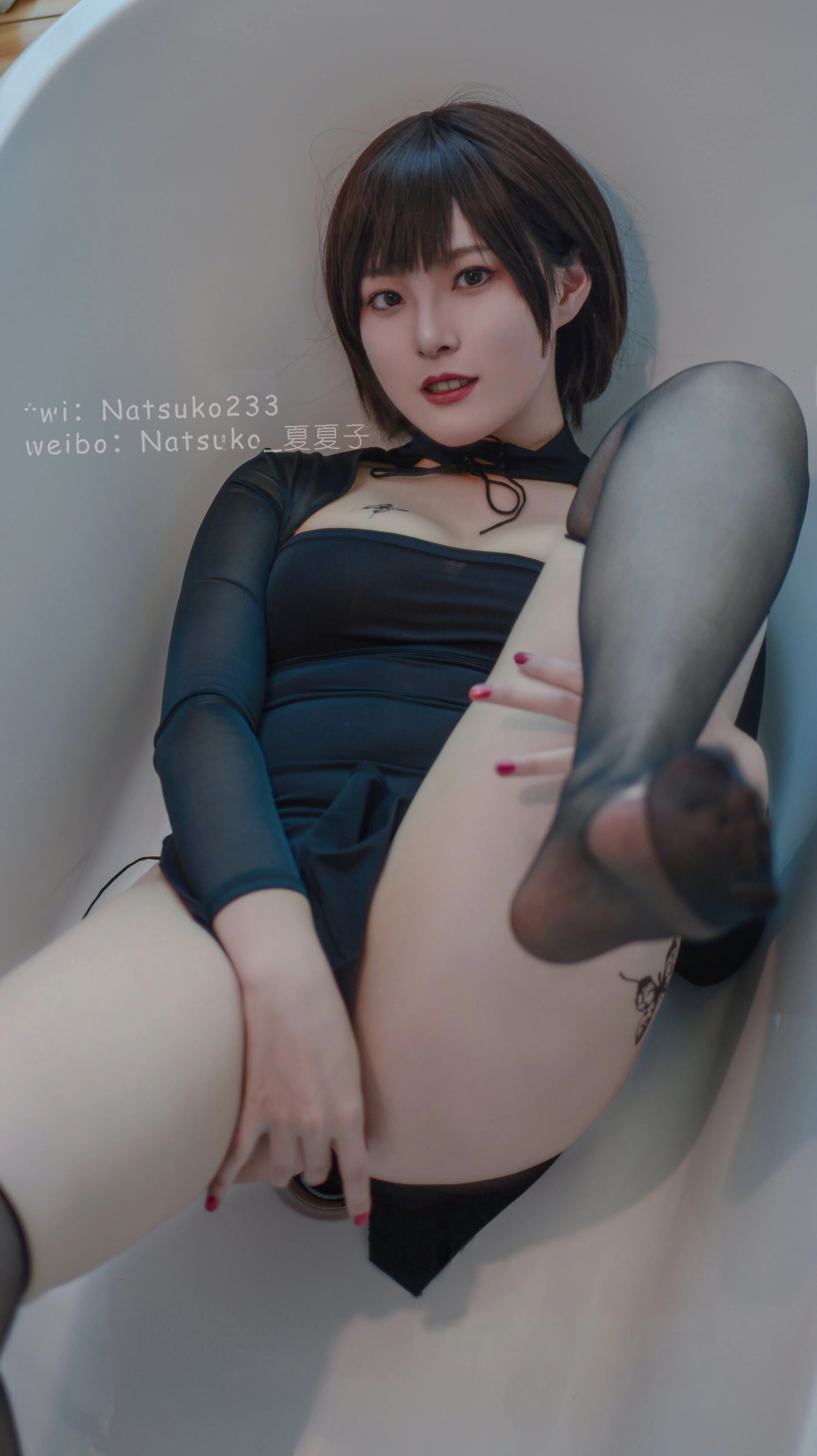 Natsuko夏夏子 – NO.051 开胸旗袍 1